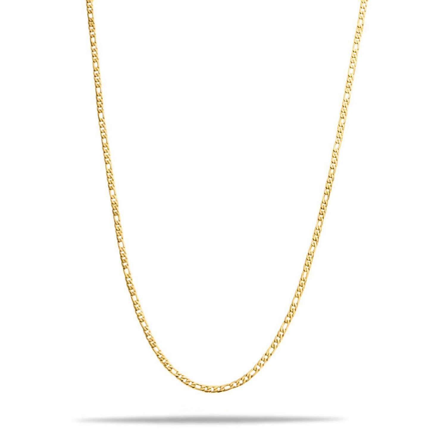 "Figaro" Gouden Ketting (3mm)-AmerikaansGoud