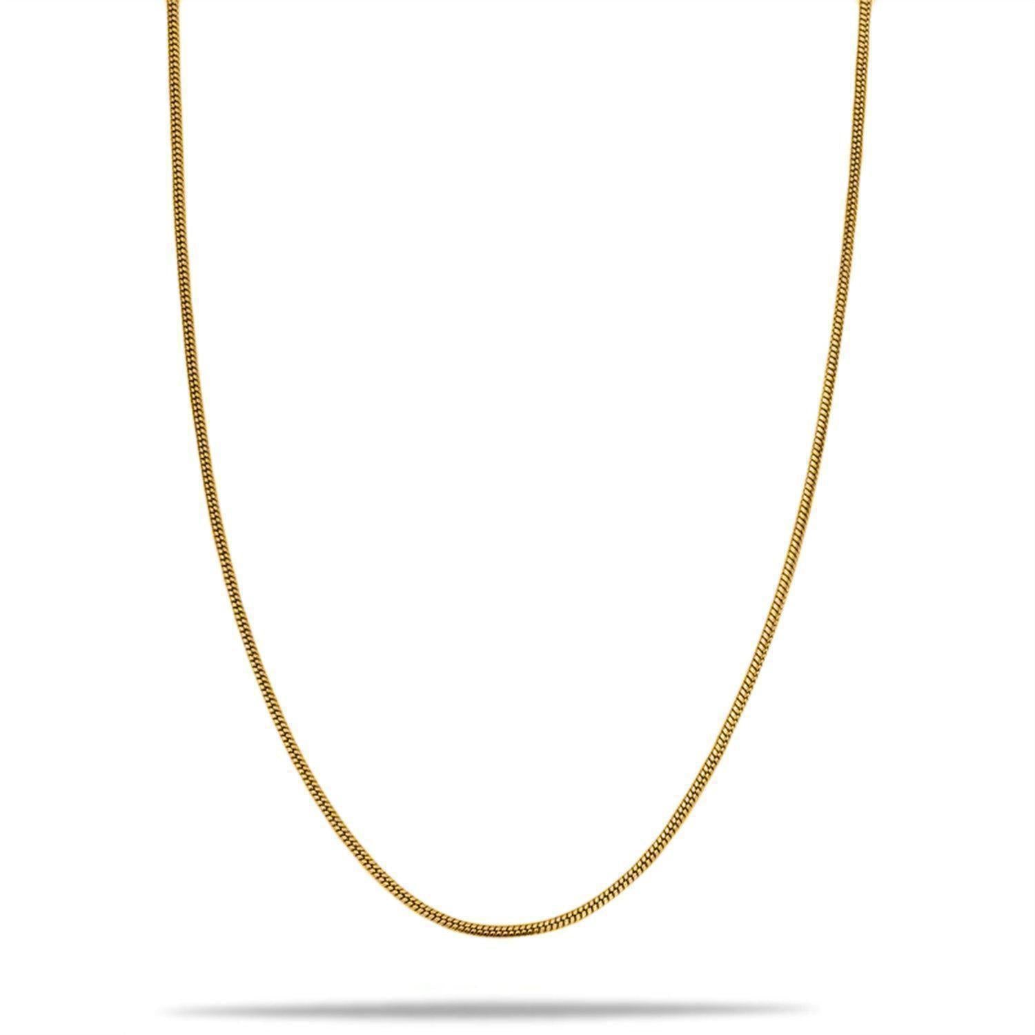 "Snake" Gouden Ketting (2mm)-AmerikaansGoud