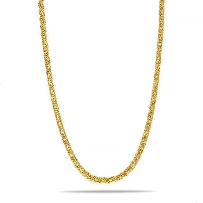 "Yardie" Gouden Ketting (5mm)-AmerikaansGoud